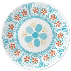 Global Collection Terracotta Dreams 6.75 Appetizer Plate