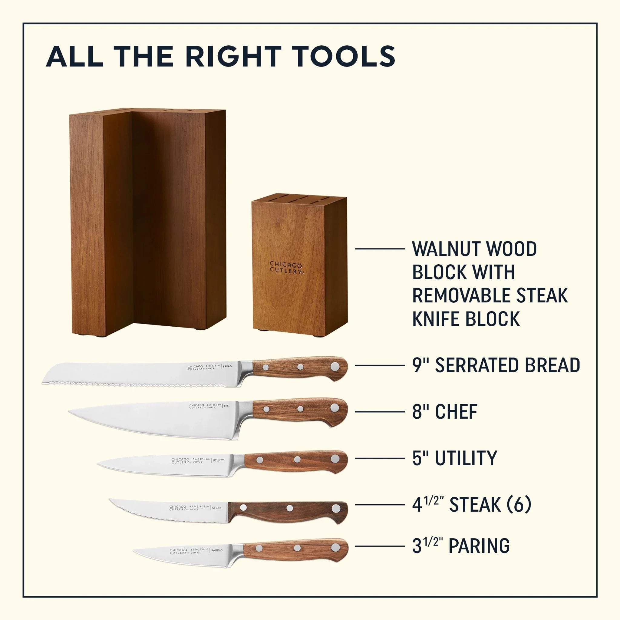 Racine 12-piece Block Set - Image 2