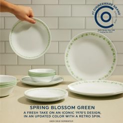 Alternative view of Spring Blossom Green 10-ounce Bowl