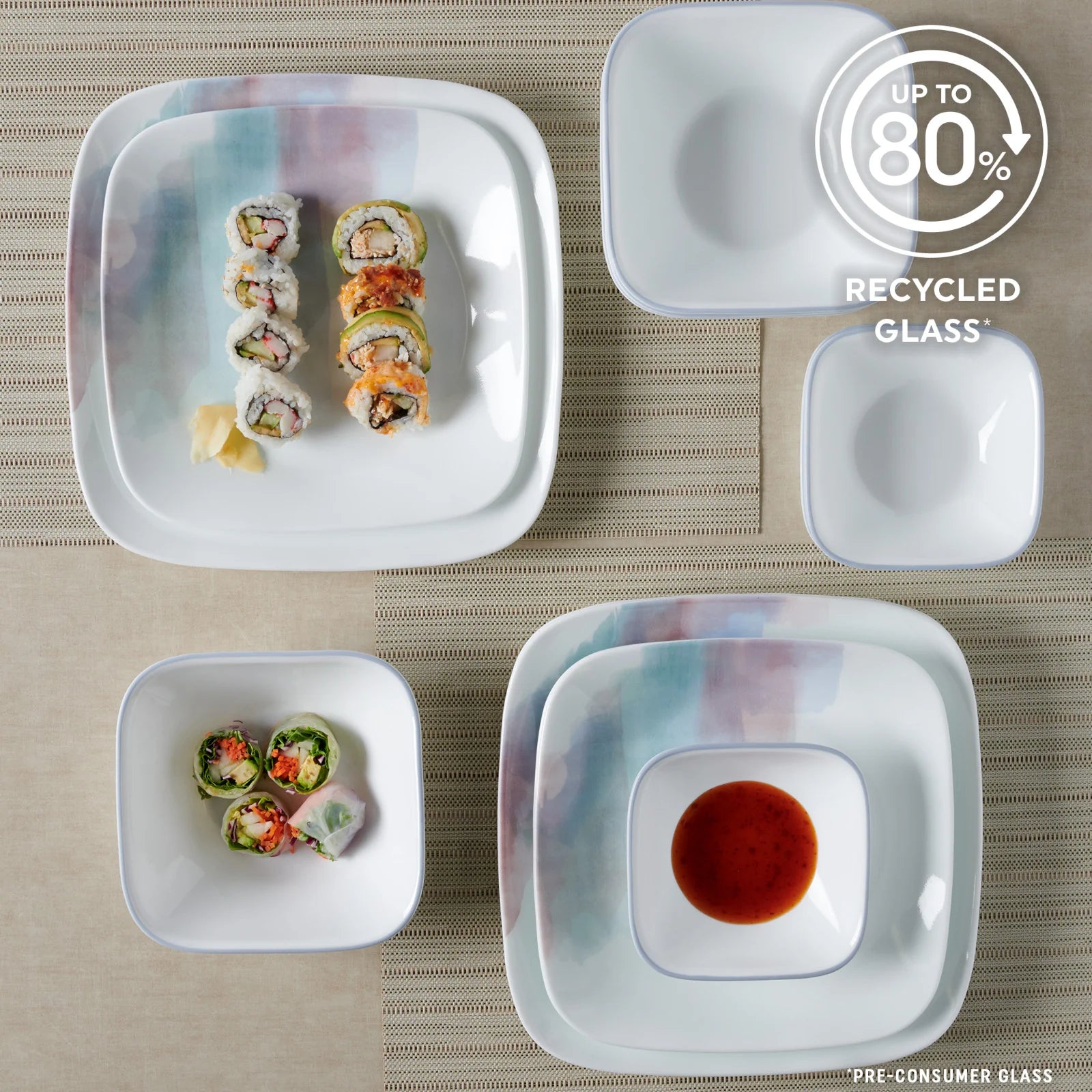 Aquarello 16-piece Dinnerware Set, Service for 4 - Image 6