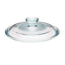 Fluted Glass Lid for 1.5-quart Round Baking Dish
