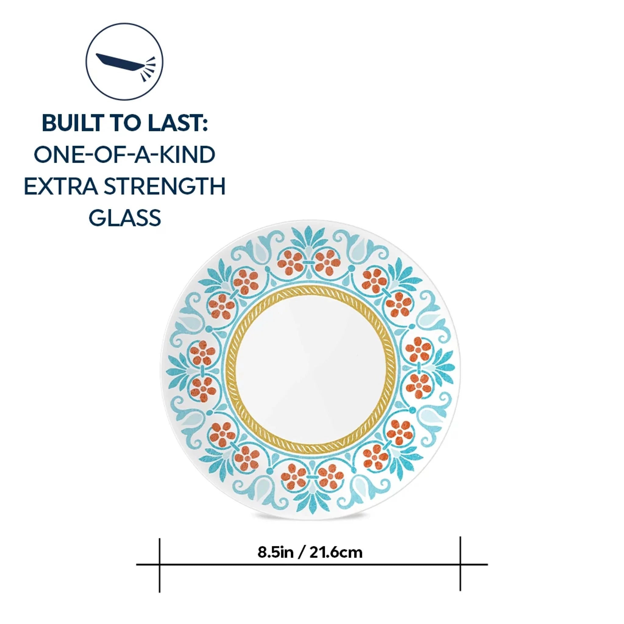 Global Collection Terracotta Dreams, 8.5” Salad Plates, 6-pack - Image 5