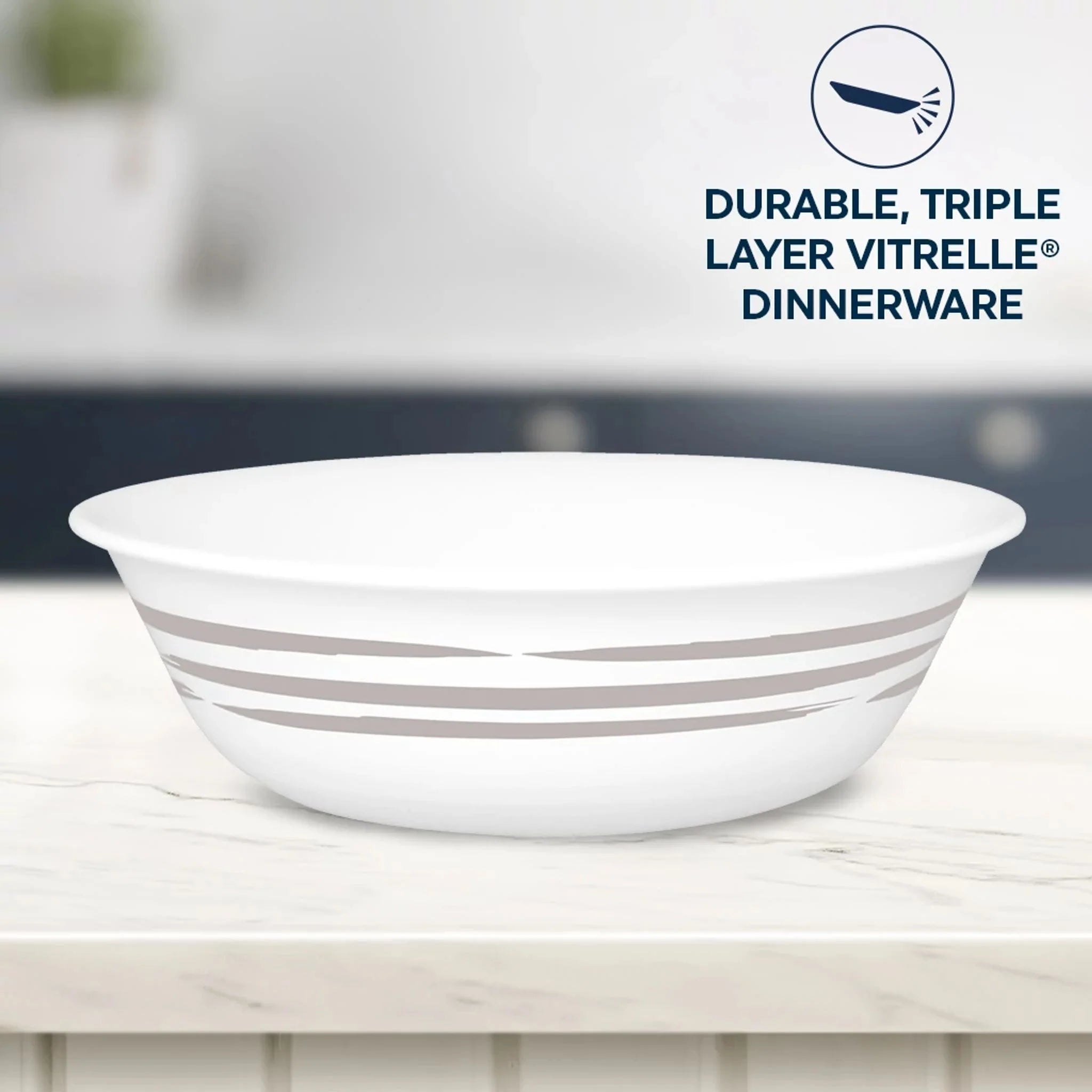 Brushed Silver 18-ounce Cereal Bowl - Image 2