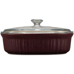 2.5-quart Oval Baking Dish, Cabernet