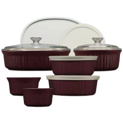 12-piece Bakeware Set, Cabernet