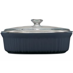 2.5-quart Oval Baking Dish, Navy