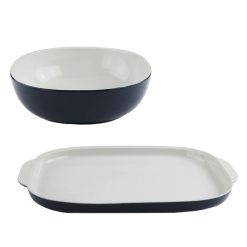 2-piece Serving Set, Midnight Blue