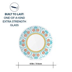 Alternative view of Global Collection Terracotta Dreams 8.5 Salad Plate