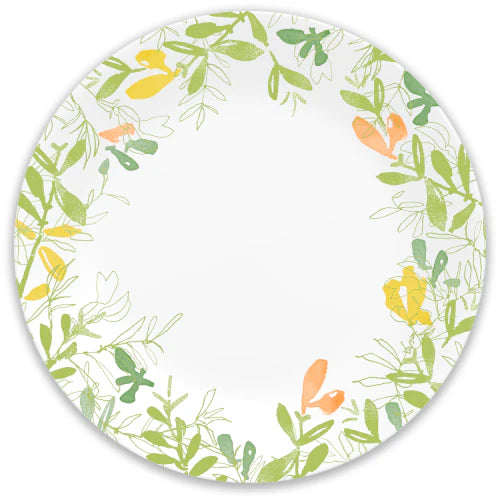Contemporary Fruit 10.5 Dinner Plate- 4 Pack