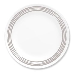 Brushed Silver 8.5 Salad Plate