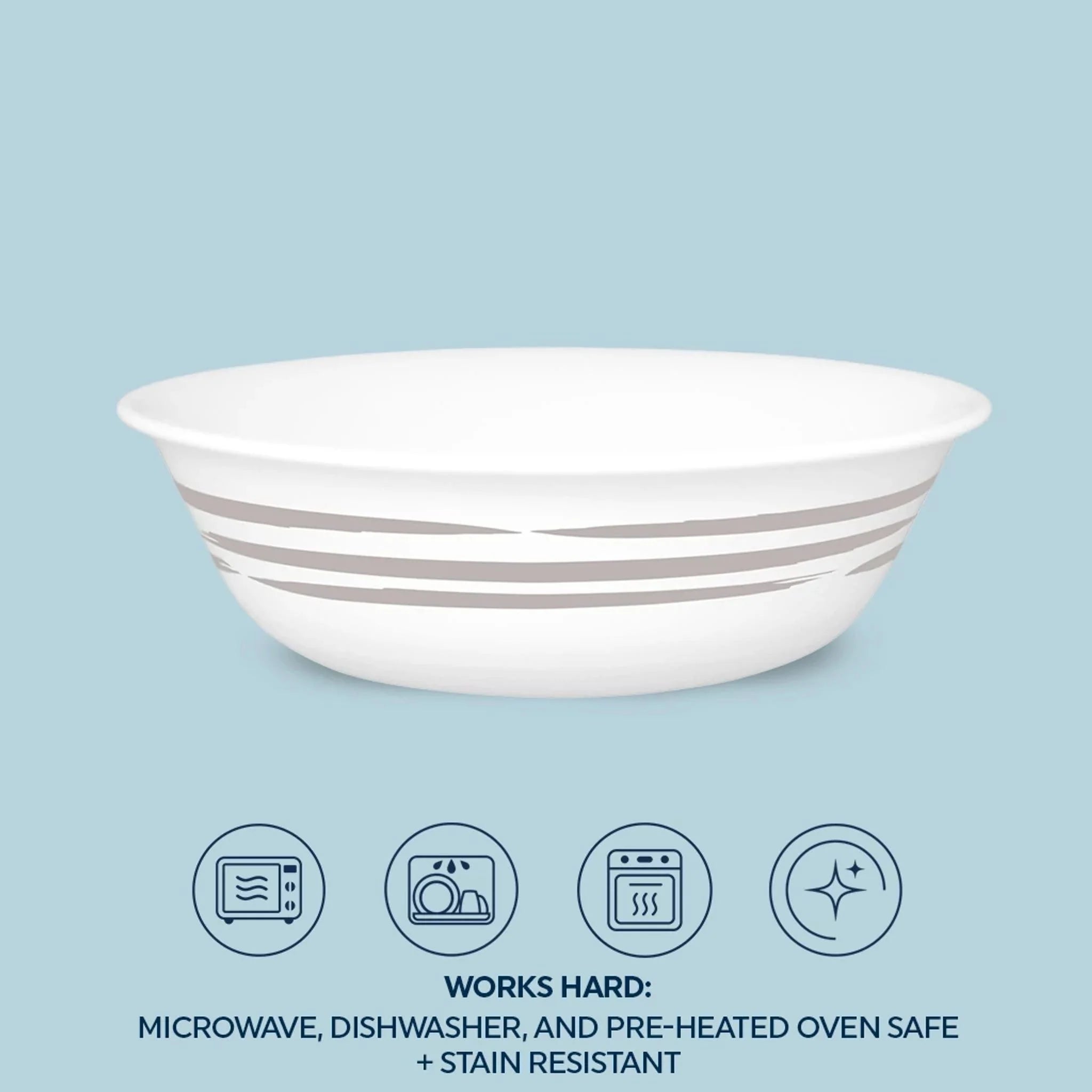 Brushed Silver 18-ounce Cereal Bowl - Image 3