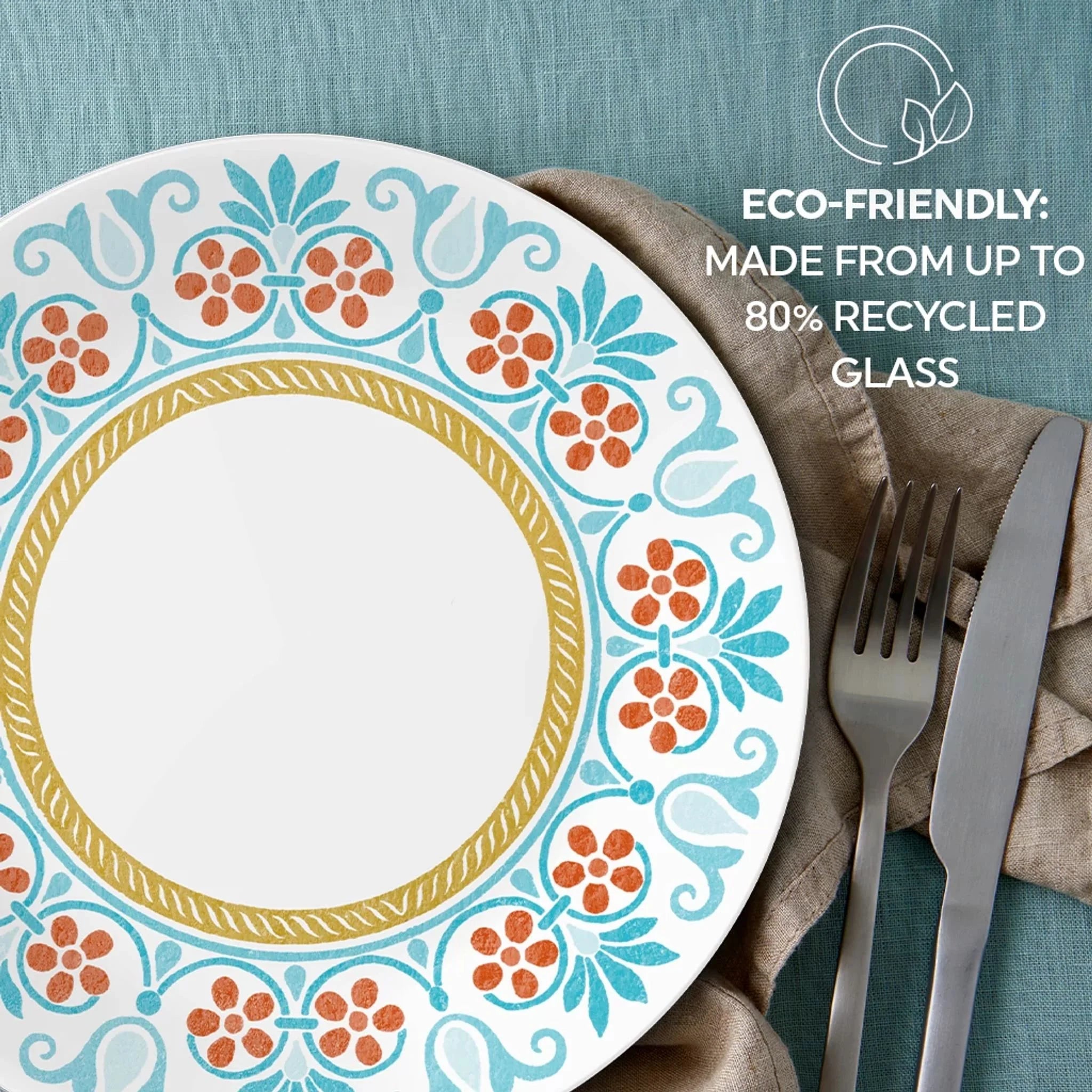 Global Collection Terracotta Dreams, 8.5” Salad Plates, 6-pack - Image 7
