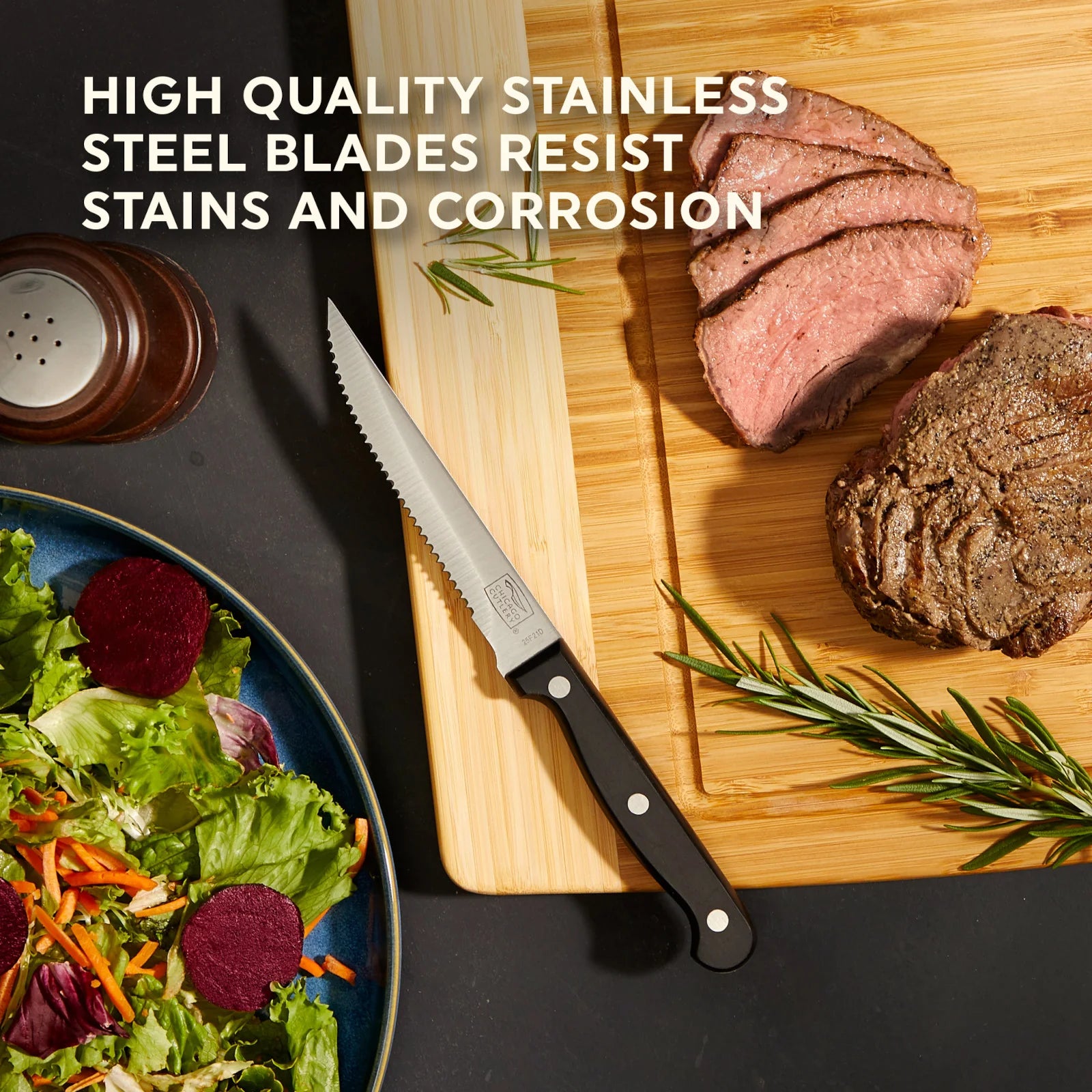 Essentials™ 4-piece Steak Knife Set - Image 4