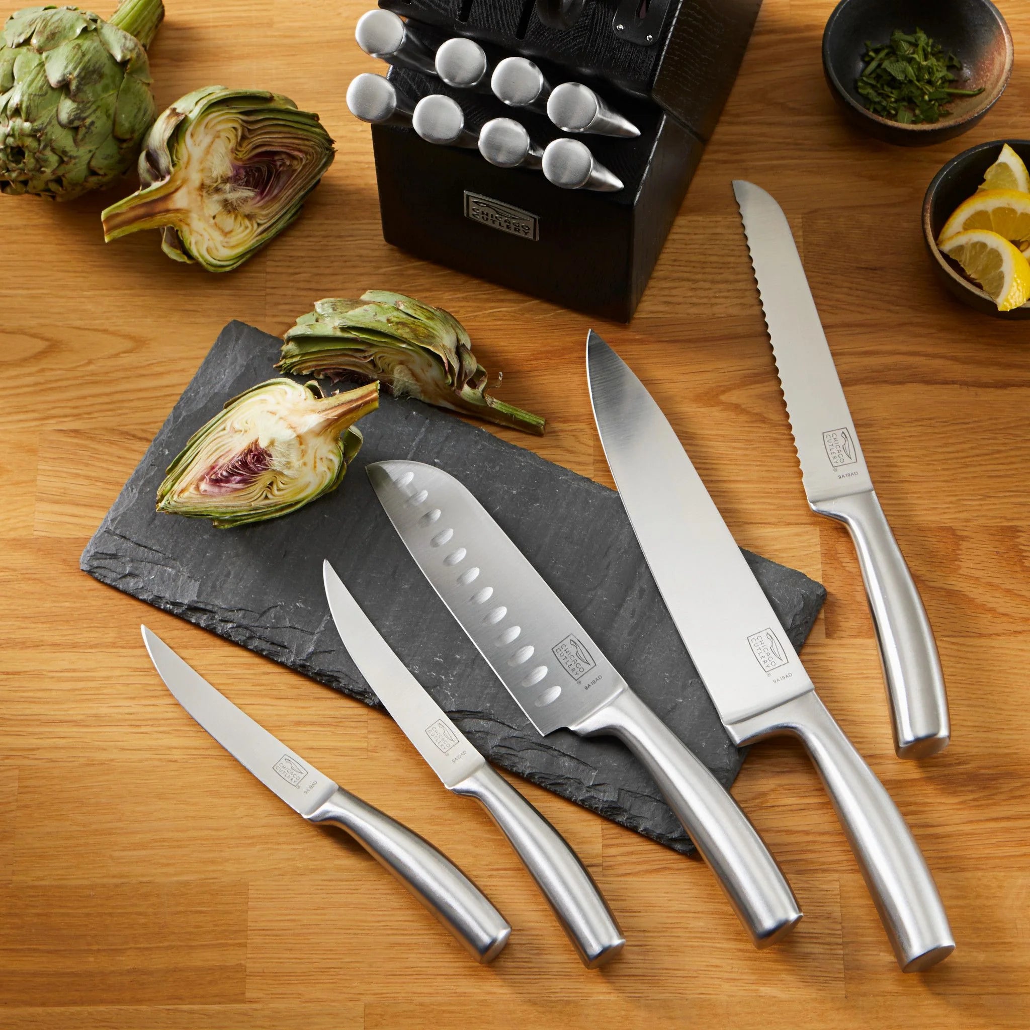 Malden™ 16-piece Stainless Steel Block Set - Image 5