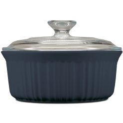 1.5-quart Round Baking Dish, Navy