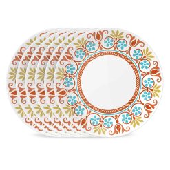 Global Collection Terracotta Dreams 10.25” Dinner Plates, 6-pack