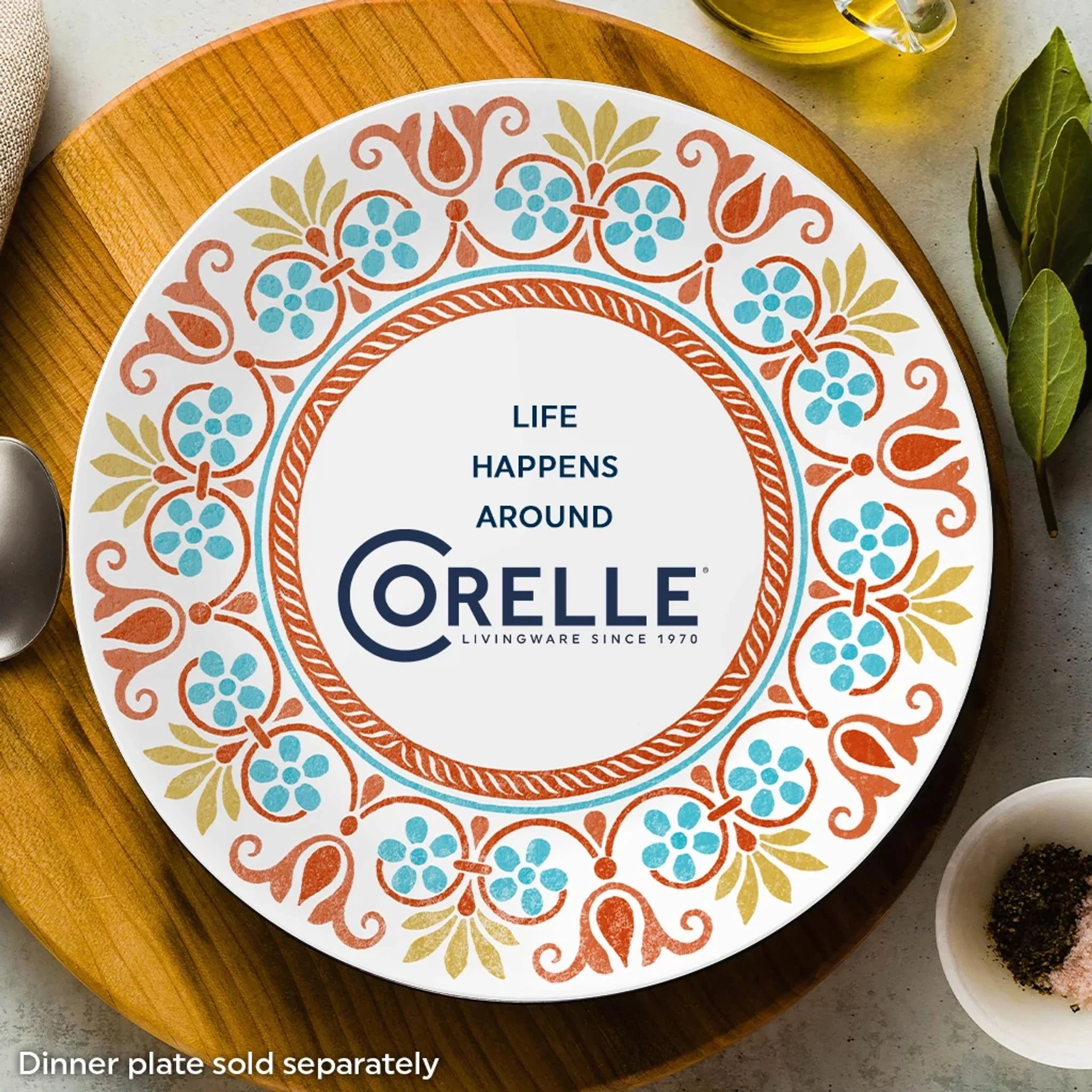Global Collection Terracotta Dreams, 8.5” Salad Plates, 6-pack - Image 6