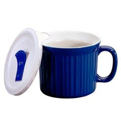 20-ounce Blue Meal Mug™ with Vented Lid