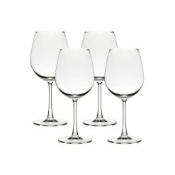 Ocean Glass Matera Red Wine Glasses (4-Pieces), 20-ounce, dishwasher safe