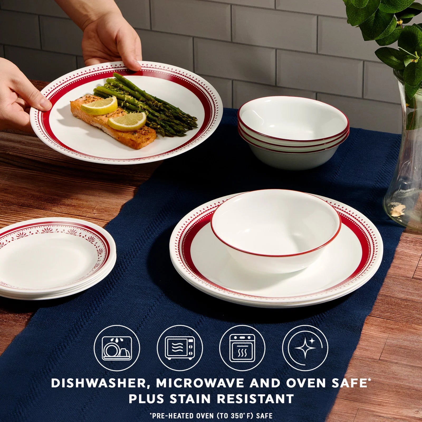 Sadie 16-piece Dinnerware Set, Service for 4 - Image 4