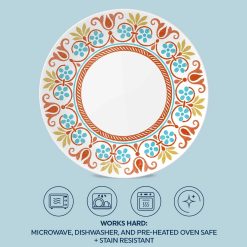 Alternative view of Global Collection Terracotta Dreams 10.25 Dinner Plate