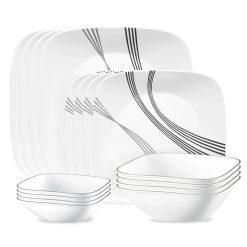 Urban Arc 16-piece Dinnerware Set, Service for 4