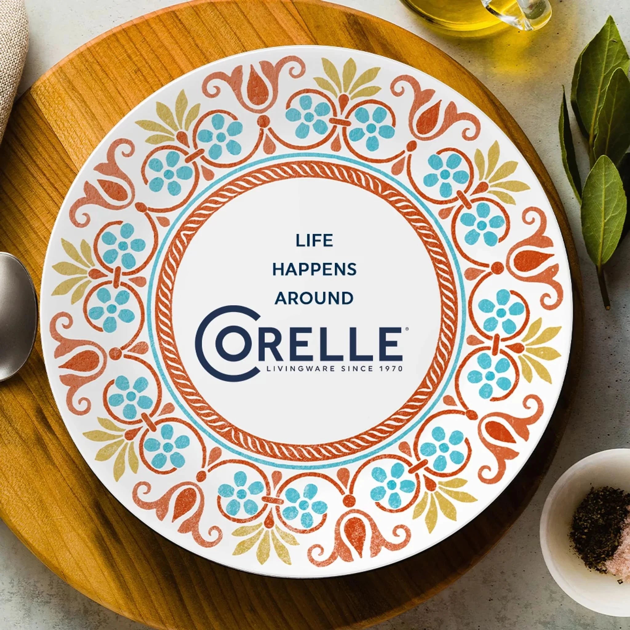 Global Collection Terracotta Dreams 10.25” Dinner Plates, 6-pack - Image 6