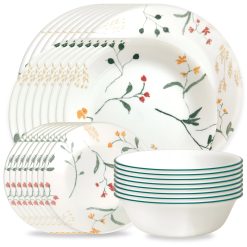 Wildflower Scatter 32-piece Dinnerware Set, Service for 8