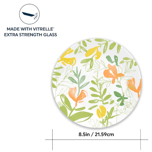 Contemporary Fruit 8.5 Salad Plate-4 Pack - Image 2